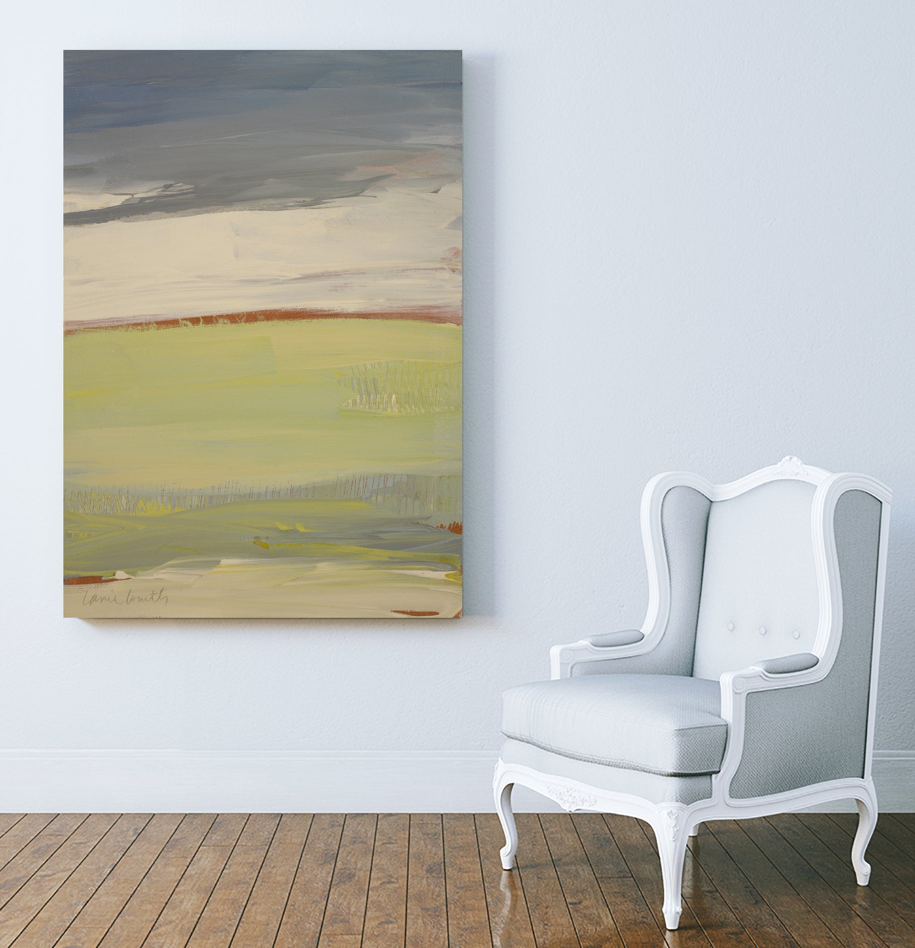 Flatlands I by Lanie Loreth on GIANT ART - abstract flatlands