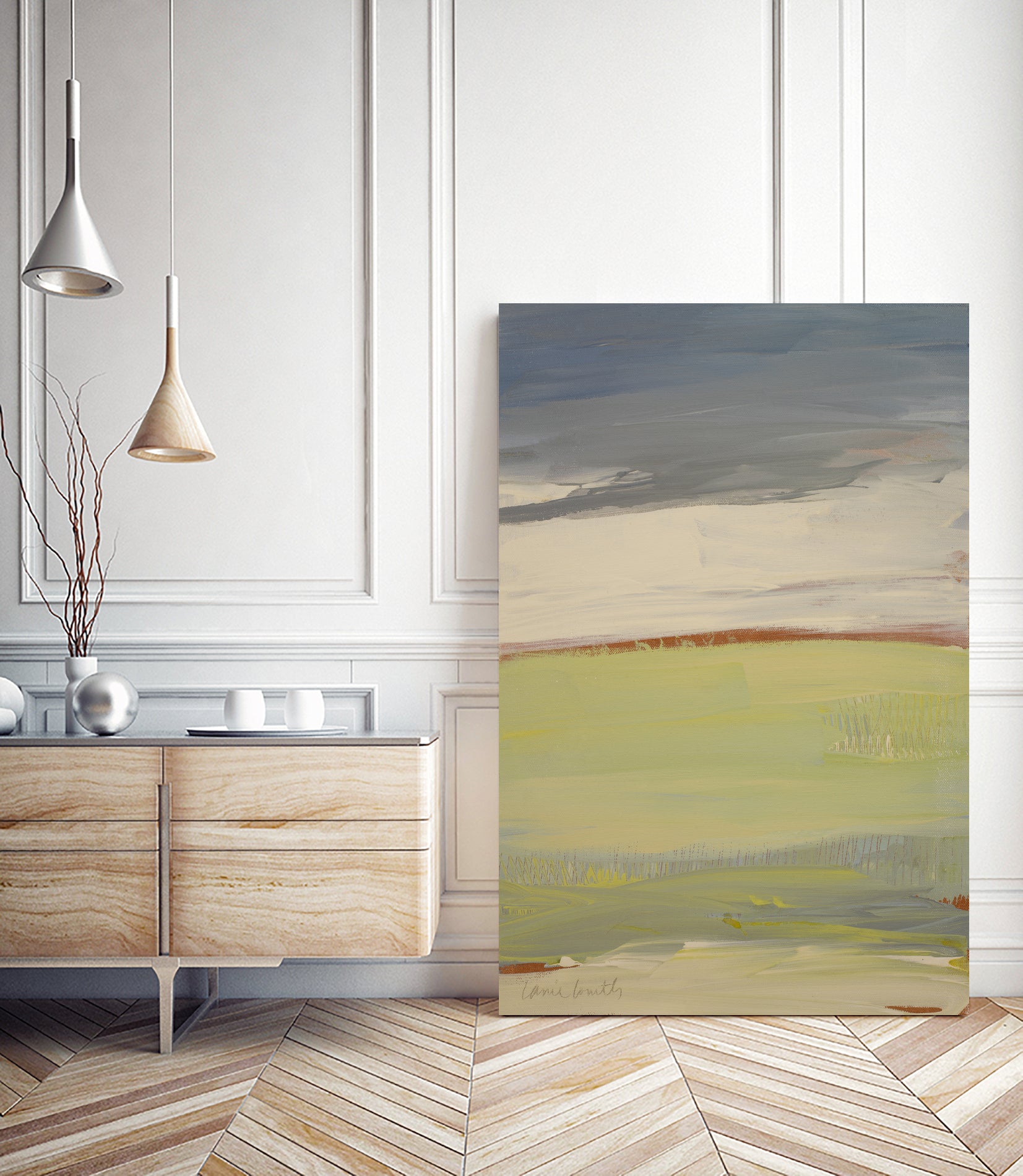Flatlands I by Lanie Loreth on GIANT ART - abstract flatlands