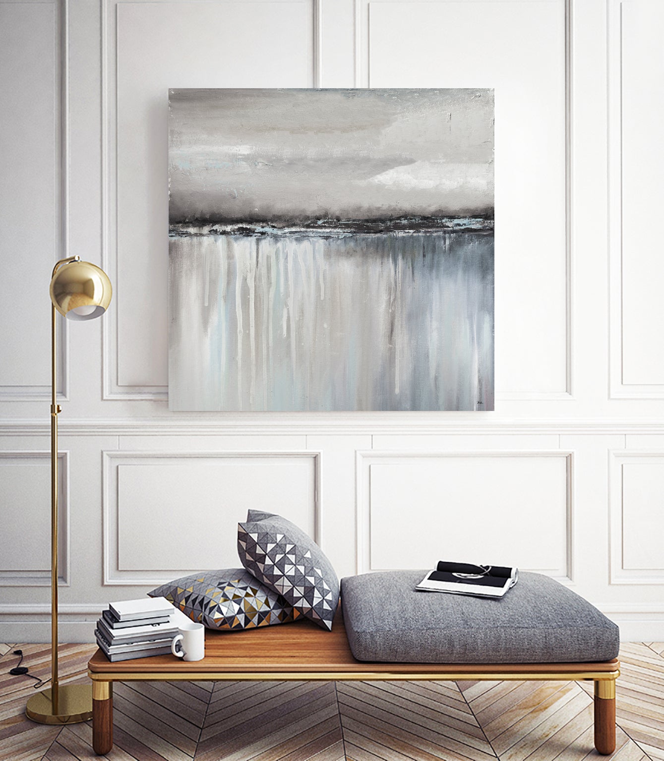 Muted Paysage I by Patricia Pinto on GIANT ART - abstract muted