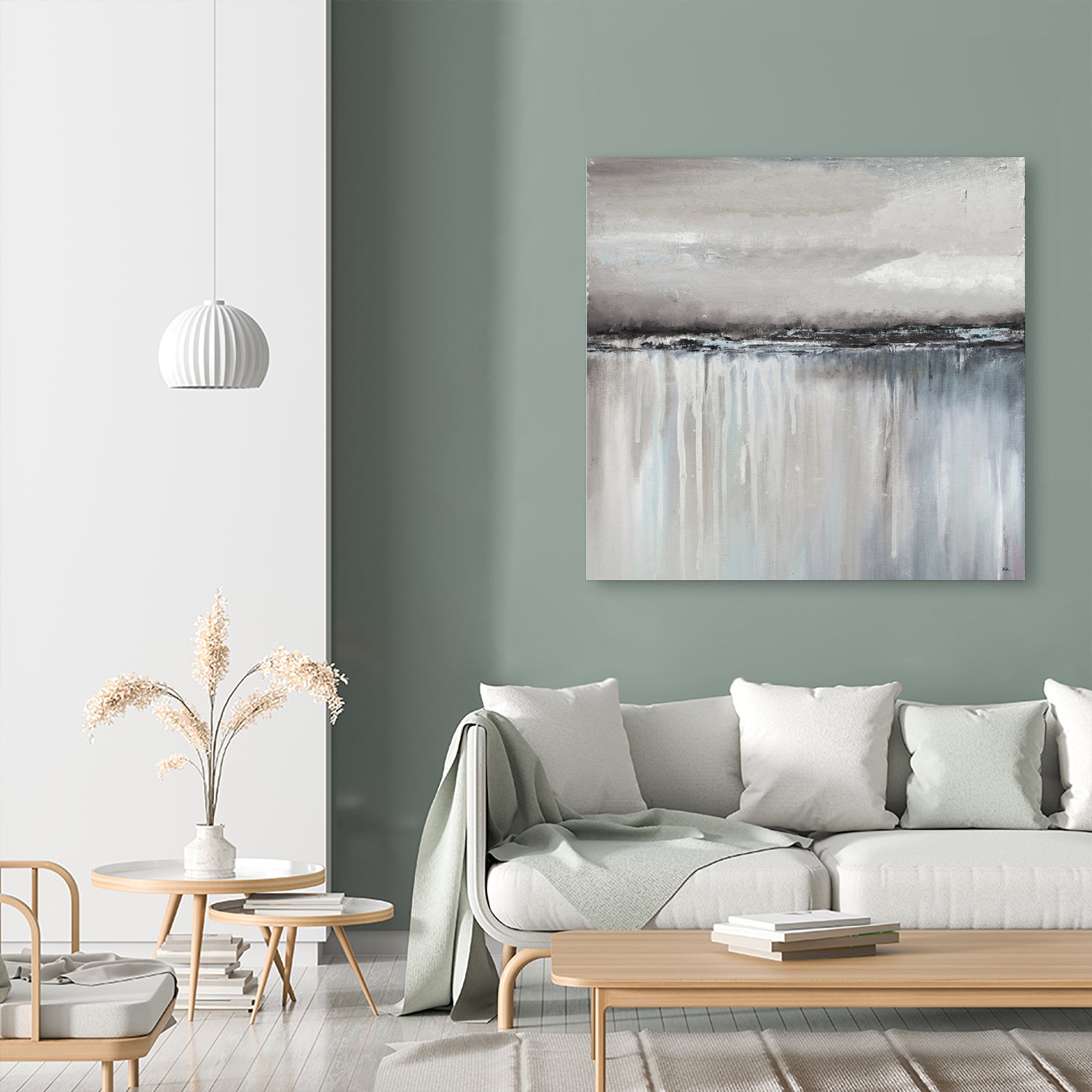 Muted Paysage I by Patricia Pinto on GIANT ART - abstract muted