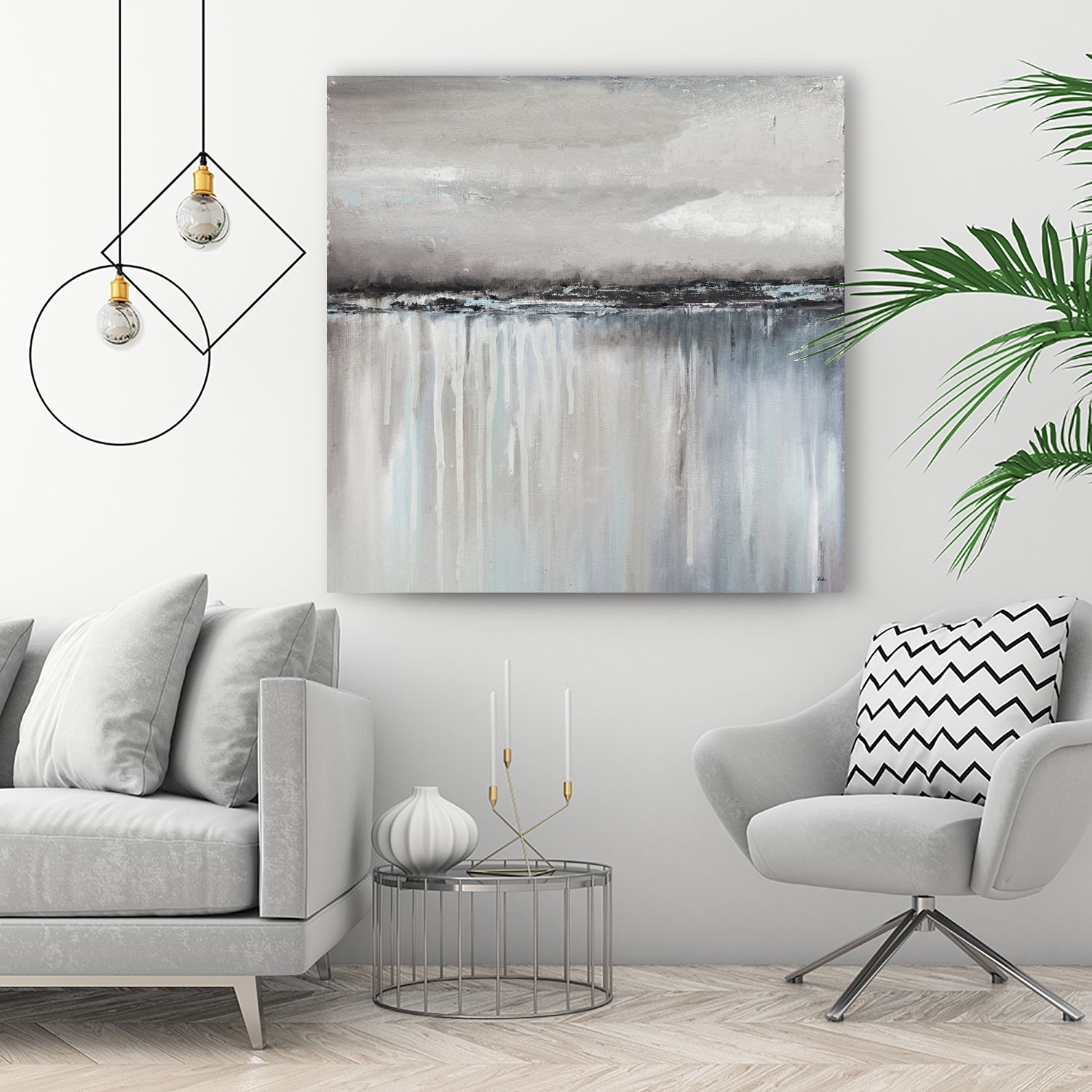 Muted Paysage I by Patricia Pinto on GIANT ART - abstract muted