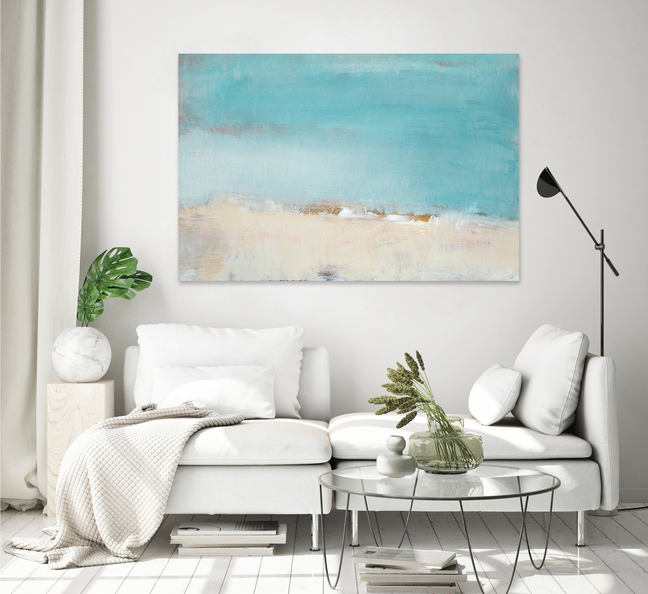 Sea Dreams Muted by Lanie Loreth on GIANT ART - abstract sea