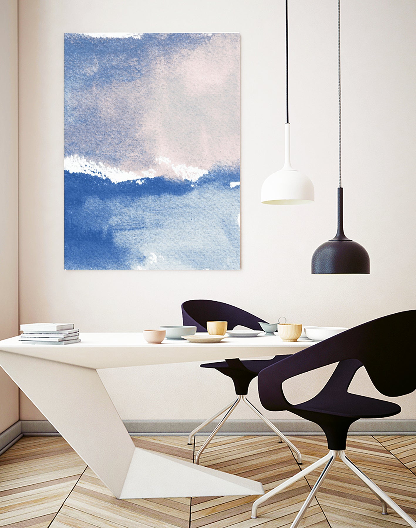 Blue Skies by Elizabeth Medley on GIANT ART - abstract abstract