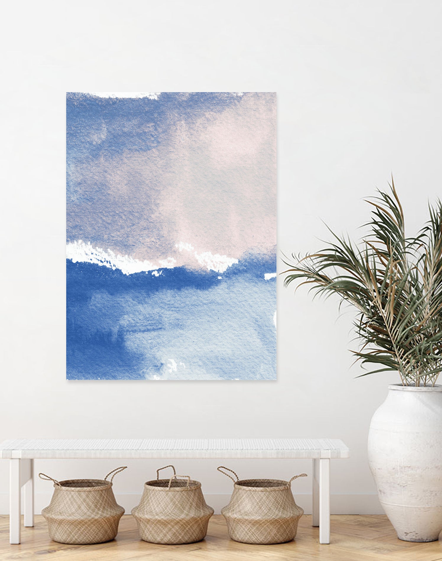 Blue Skies by Elizabeth Medley on GIANT ART - abstract abstract