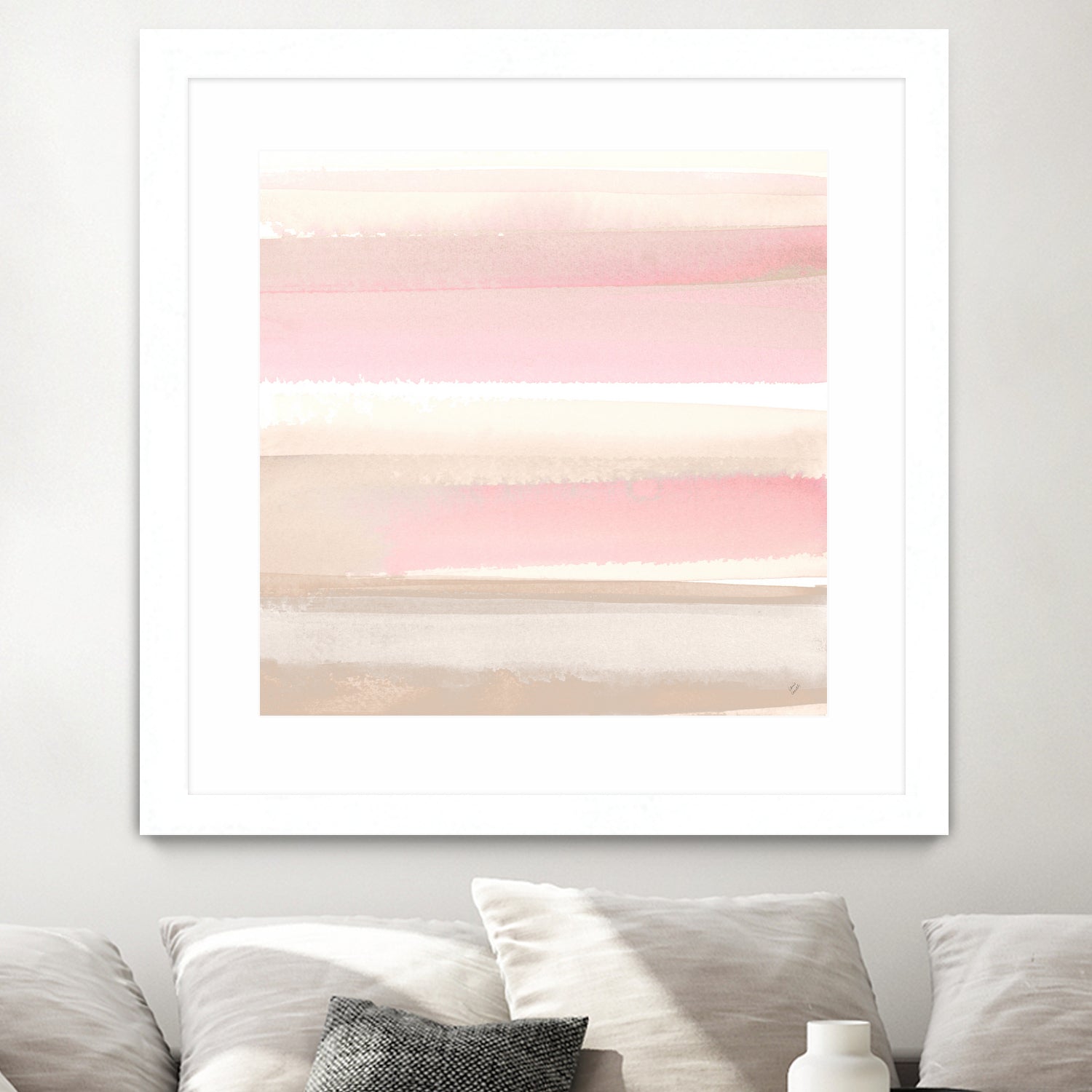 Blush Pasture II by Lanie Loreth on GIANT ART - abstract blush