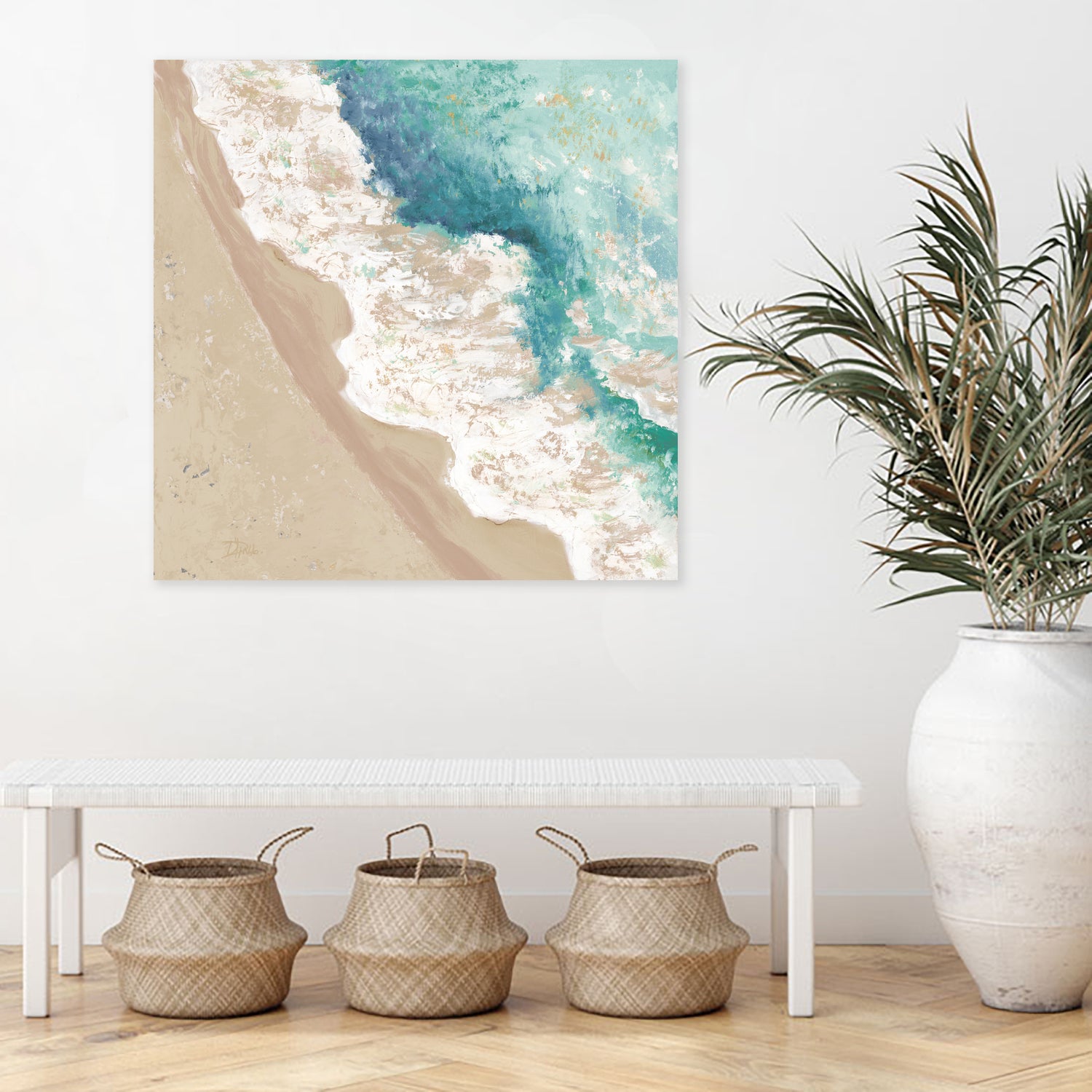 Waves Crashing by Patricia  Pinto on GIANT ART - coastal waves