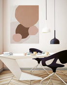 Fresh Shapes In Brown by Patricia Pinto on GIANT ART - abstract abstract