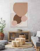Fresh Shapes In Brown by Patricia Pinto on GIANT ART - abstract abstract