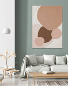 Fresh Shapes In Brown by Patricia Pinto on GIANT ART - abstract abstract