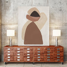 Mid-century In Brown I by Patricia Pinto on GIANT ART - abstract abstract
