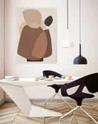 Midcentury In Brown II by Patricia Pinto on GIANT ART - abstract abstract