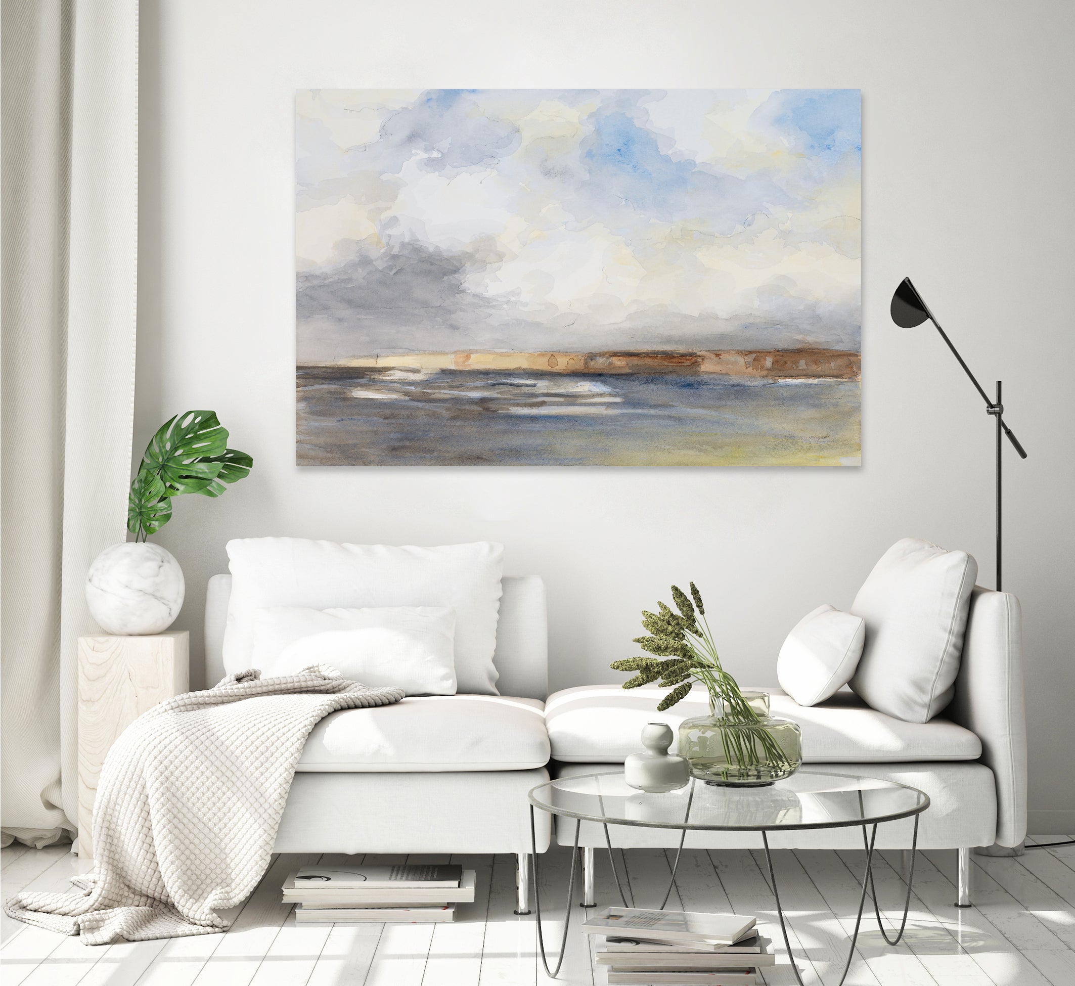 Along The Coast by Lanie  Loreth on GIANT ART - coastal coastal