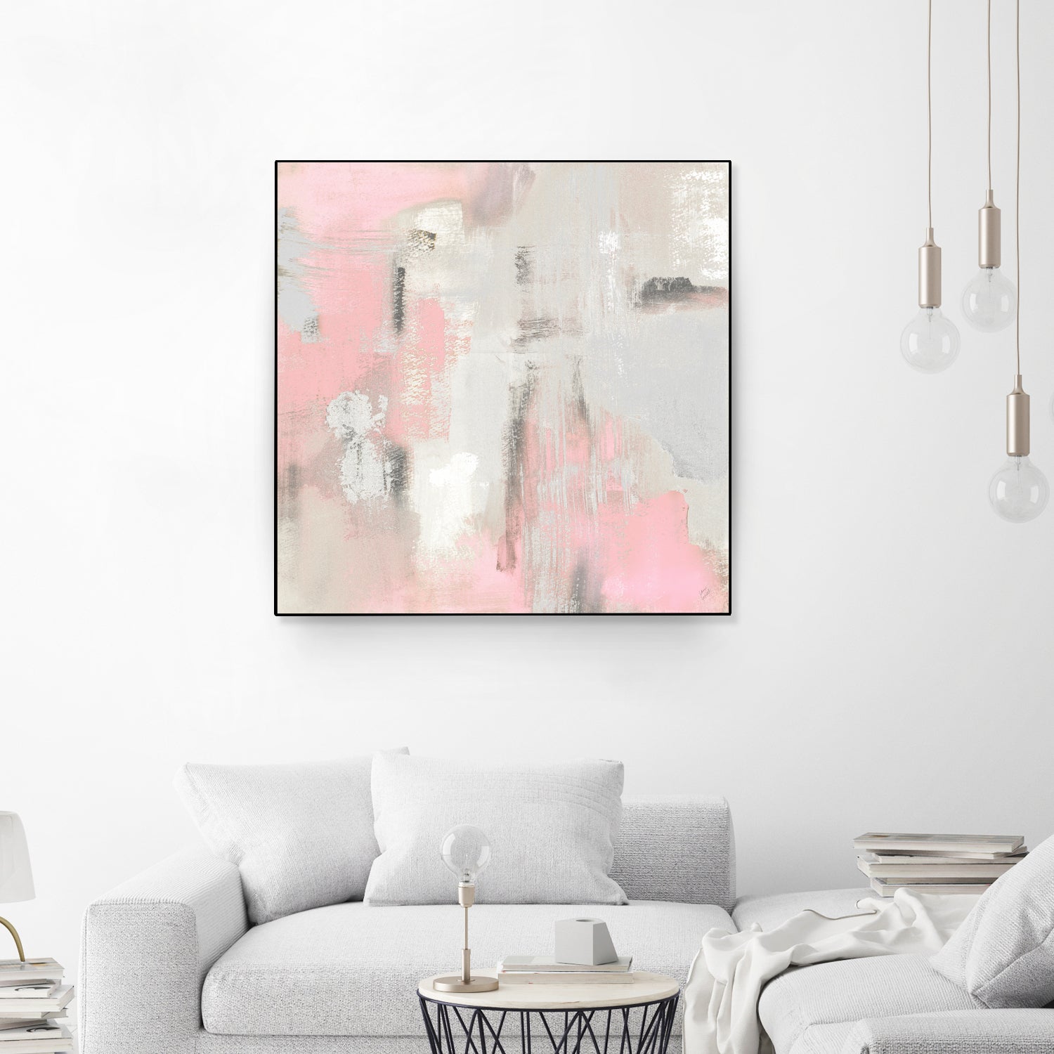 Pink Oasis by Lanie Loreth on GIANT ART - abstract pink