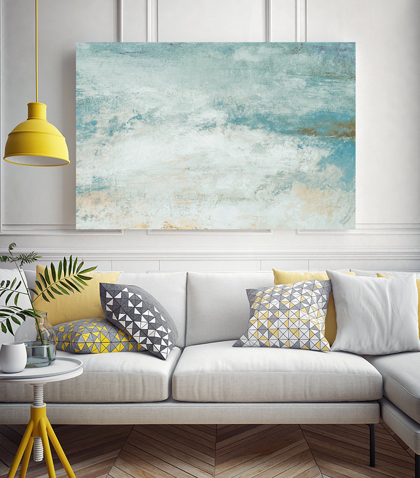 Open Glow Horizon I by Michael Marcon on GIANT ART - abstract open