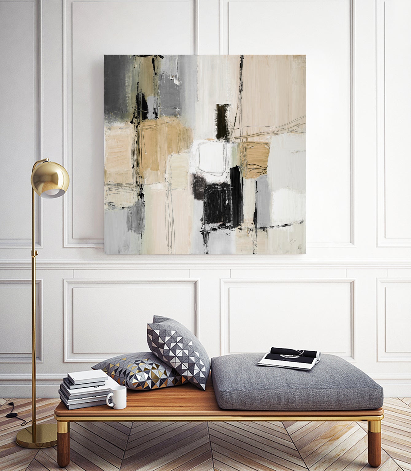 Earth Tones I by Lanie Loreth on GIANT ART - abstract abstract