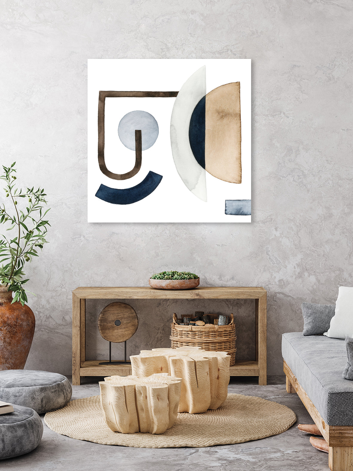 Moving Pieces I by Grace Popp on GIANT ART - abstract