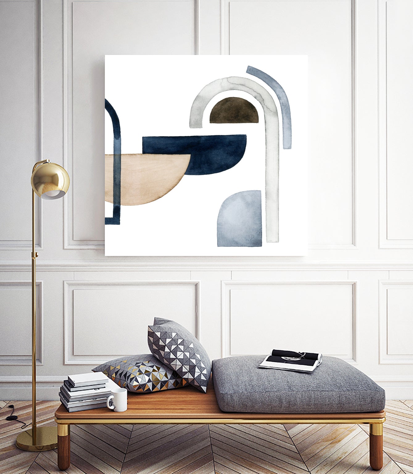 Moving Pieces V by Grace Popp on GIANT ART - abstract