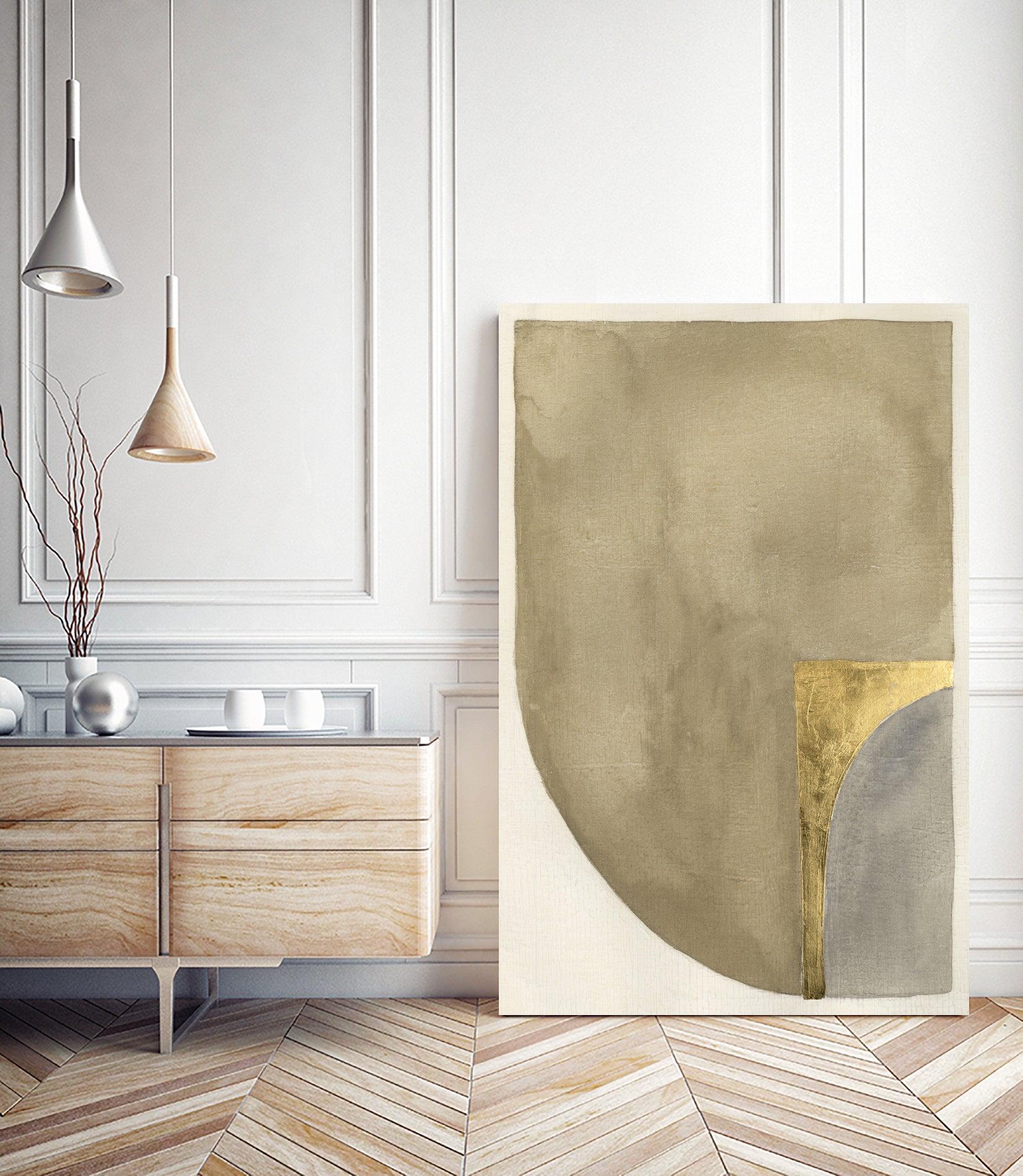 Embellished Valor I by Vanna Lam on GIANT ART - abstract geometrics abstract