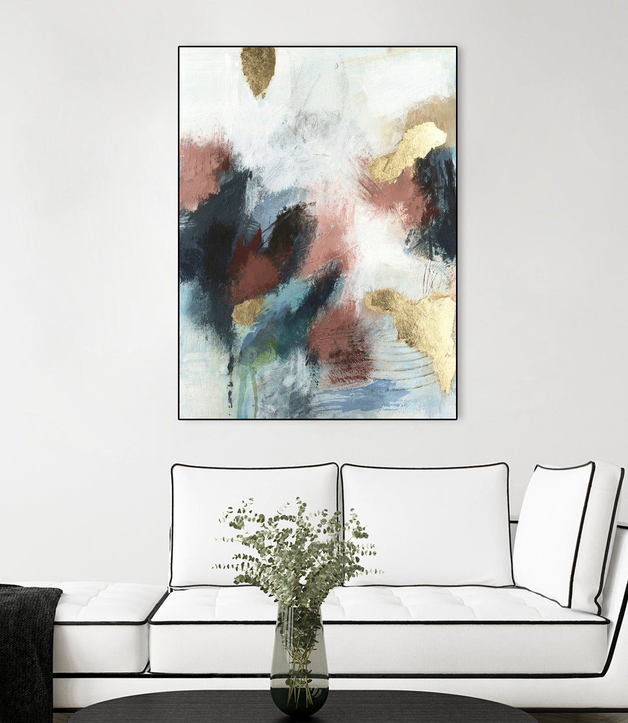 Gold Farallon I by Victoria Barnes on GIANT ART - abstract geometrics abstract