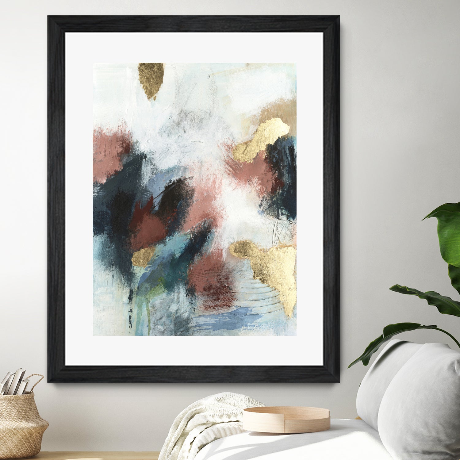 Gold Farallon I by Victoria Barnes on GIANT ART - abstract geometrics abstract