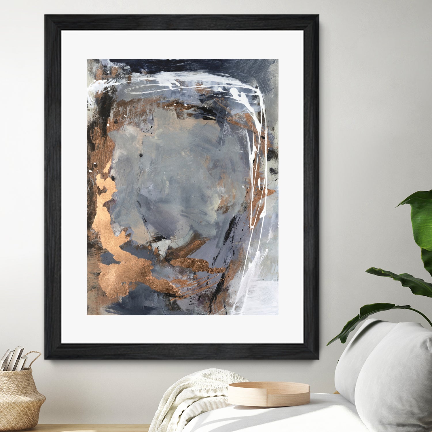 Copper Crested Twilight I by Victoria Barnes on GIANT ART - abstract geometrics abstract