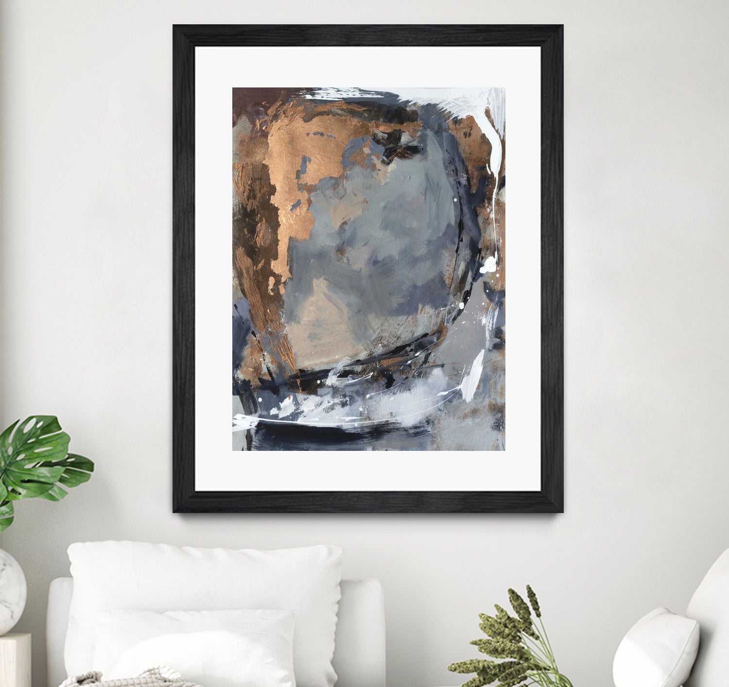 Copper Crested Twilight II by Victoria Barnes on GIANT ART - abstract geometrics abstract