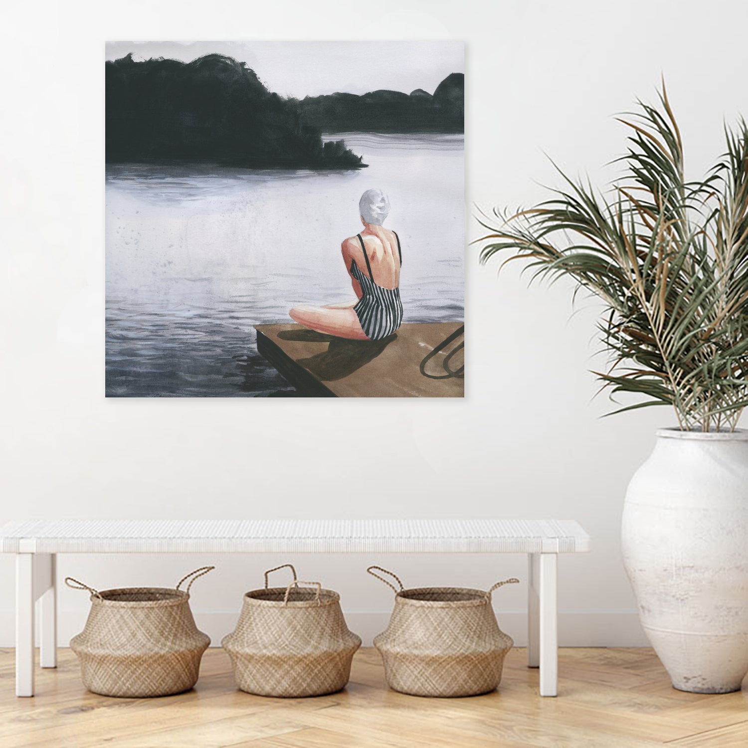 Long Shadow Lake II by Grace Popp on GIANT ART - figurative