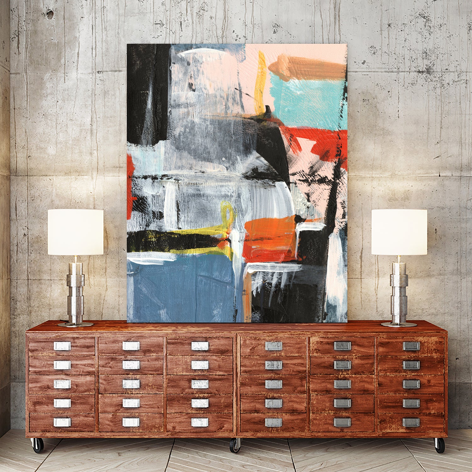 Erratic Marks II by Ethan Harper on GIANT ART