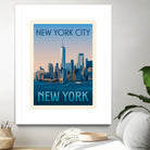 Retro Style Travel by Victoria Barnes on GIANT ART - landscape