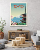 Retro Style Travel by Victoria Barnes on GIANT ART - landscape