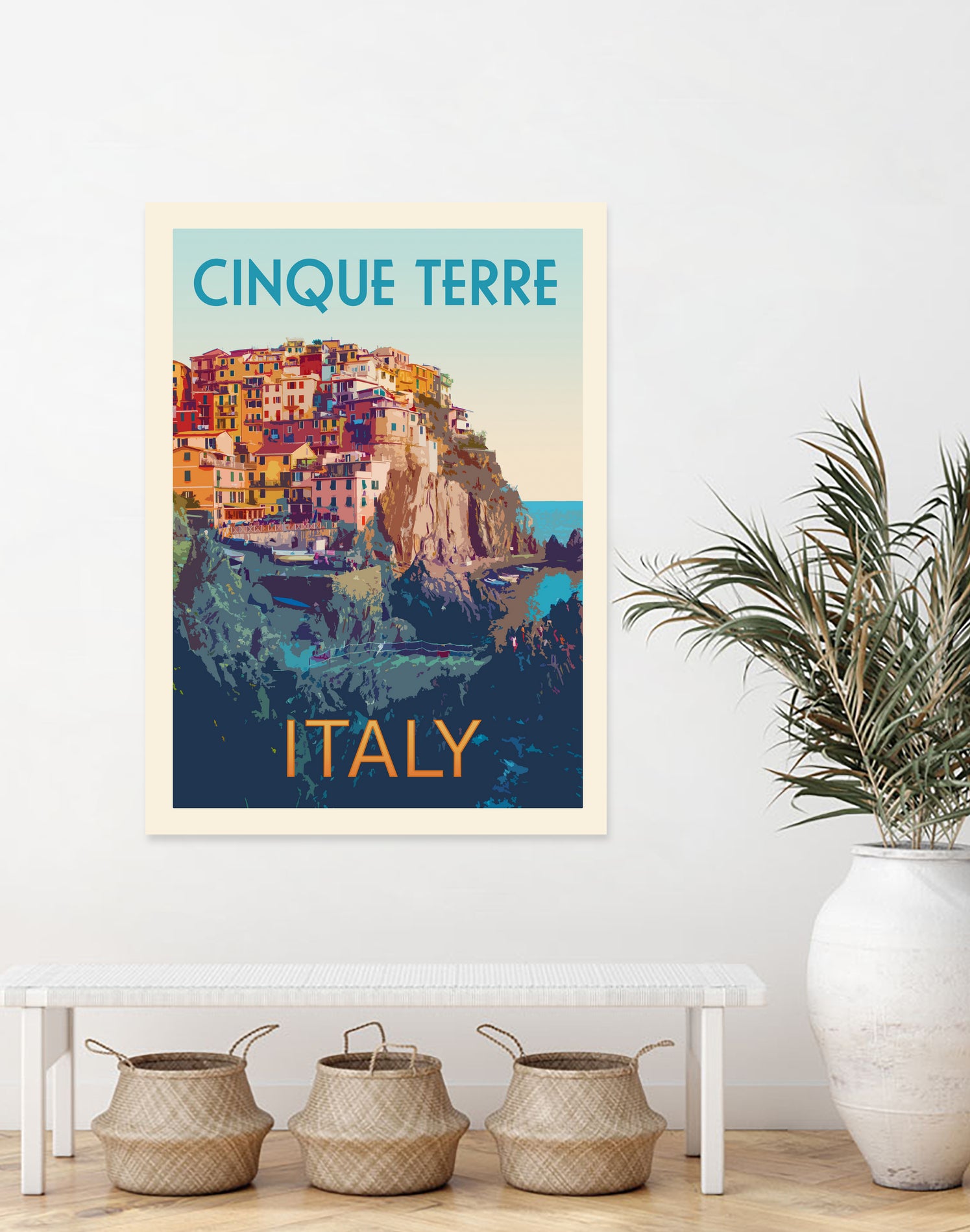 Retro Style Travel by Victoria Barnes on GIANT ART - landscape