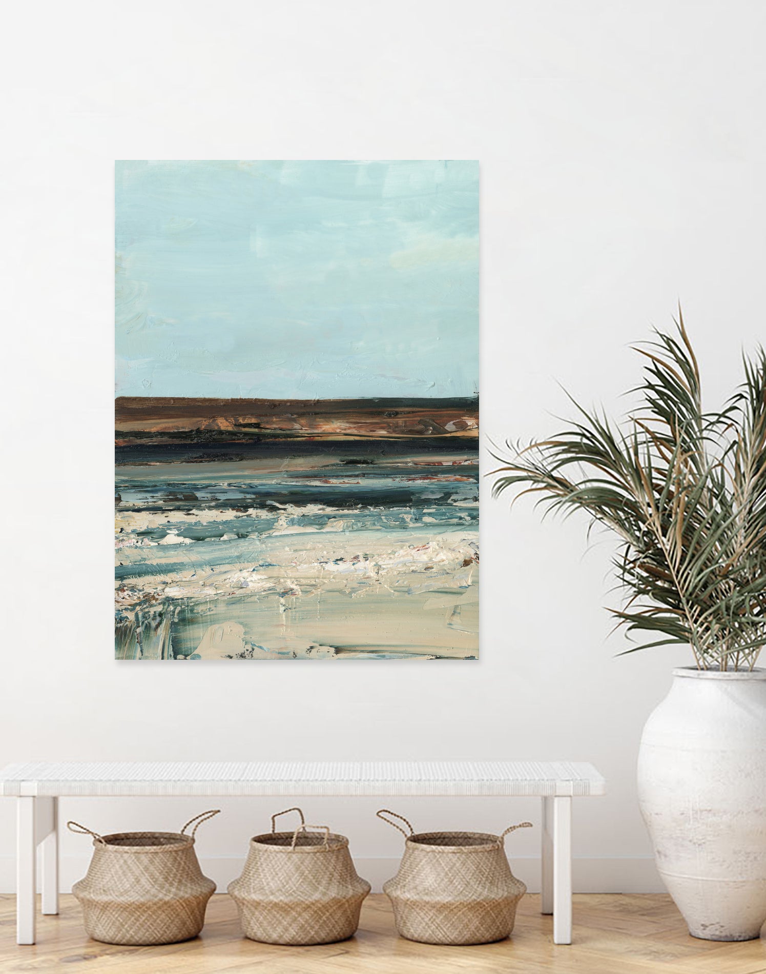 Rich Coastline I by Ethan Harper on GIANT ART - abstract