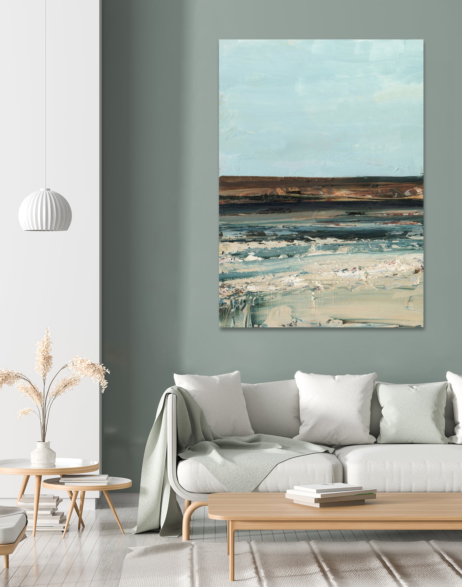Rich Coastline I by Ethan Harper on GIANT ART - abstract