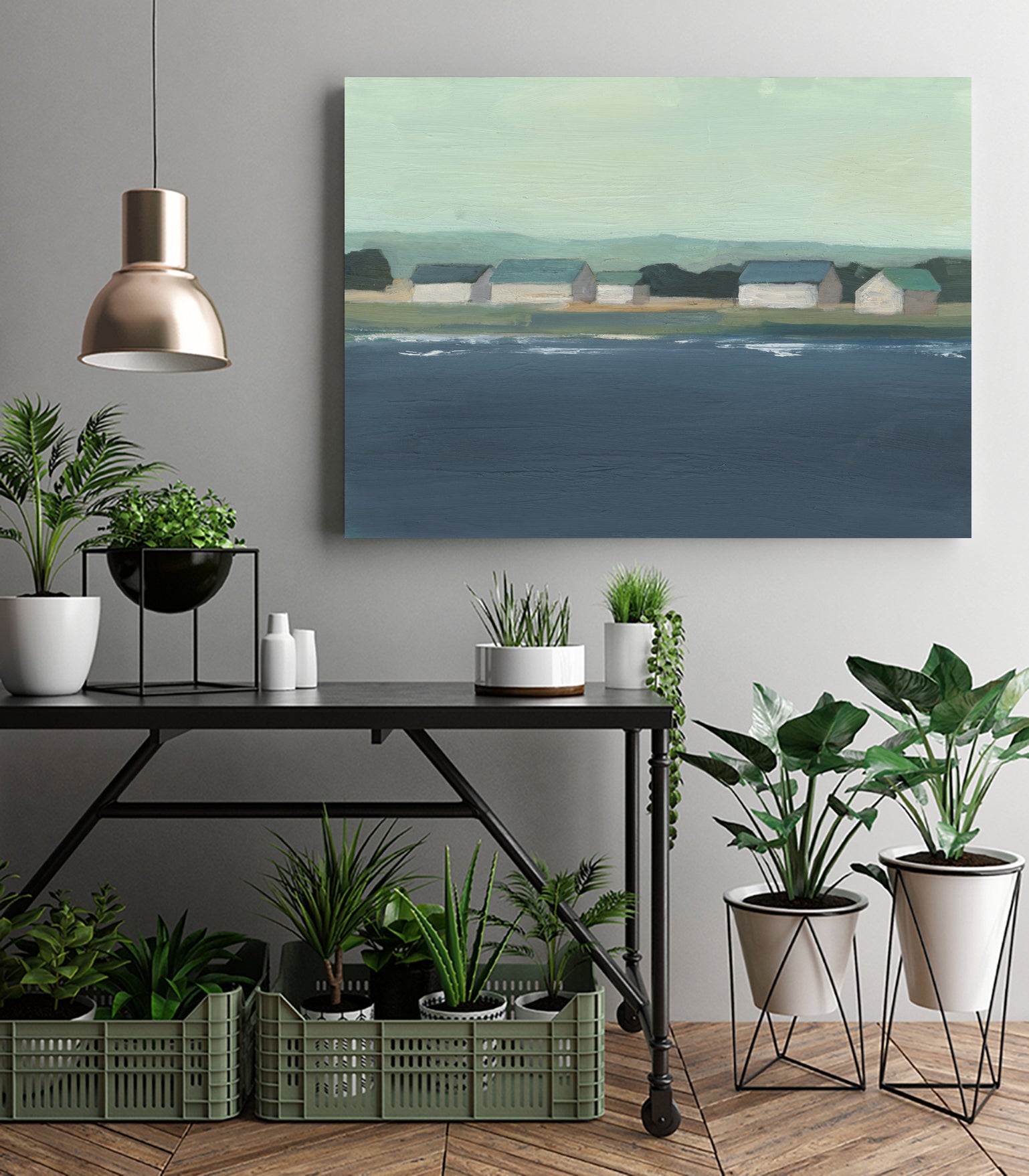 Lakeside Coast II by Melissa Wang on GIANT ART