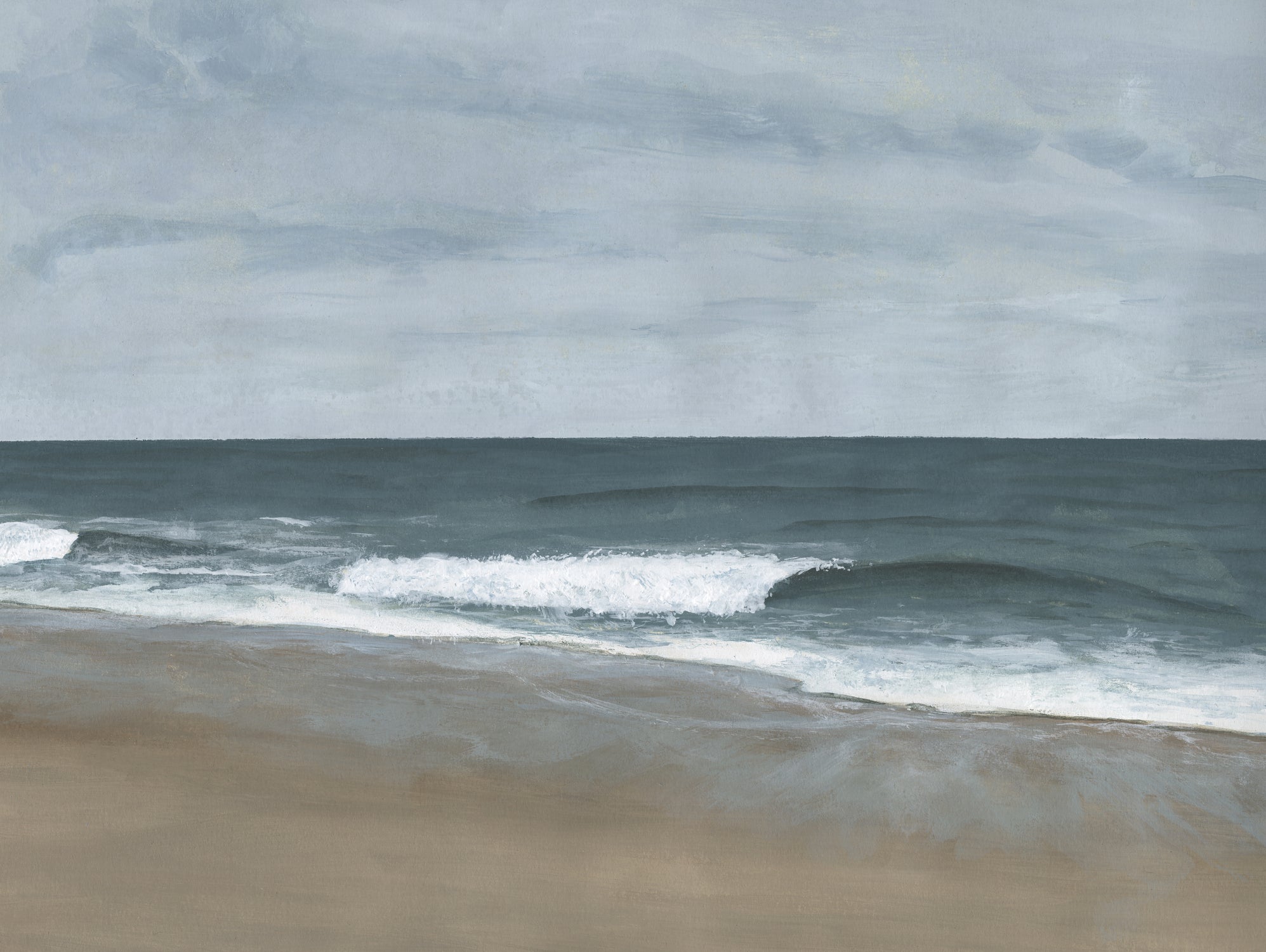 Northeast Shoreline I by Michael Willett on GIANT ART - landscape