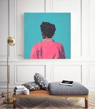 Hot Pink Jacket by Grace Popp on GIANT ART - figurative