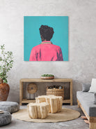 Hot Pink Jacket by Grace Popp on GIANT ART - figurative