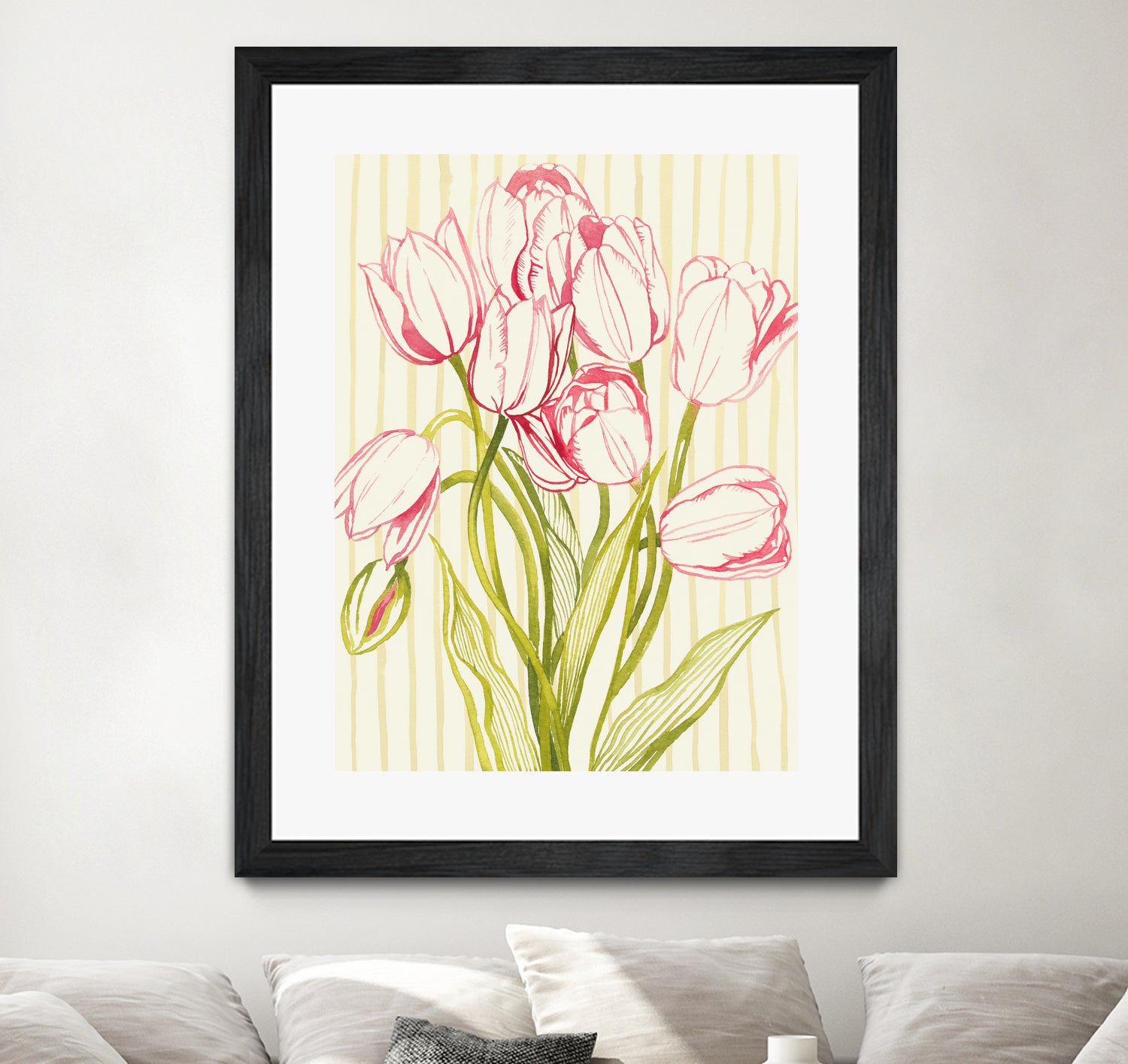 Sunday Best I by Grace Popp on GIANT ART - floral botanicals flowers