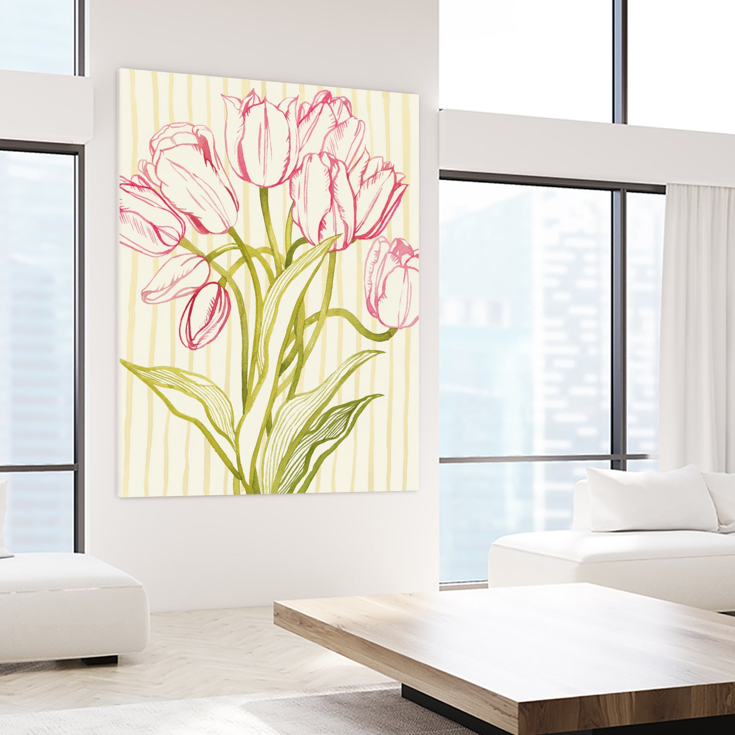 Sunday Best II by Grace Popp on GIANT ART - floral botanicals flowers