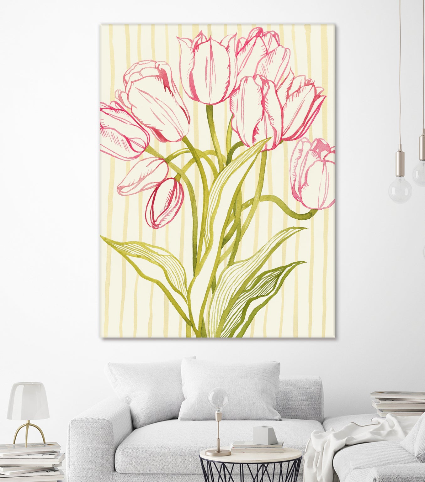 Sunday Best II by Grace Popp on GIANT ART - floral botanicals flowers