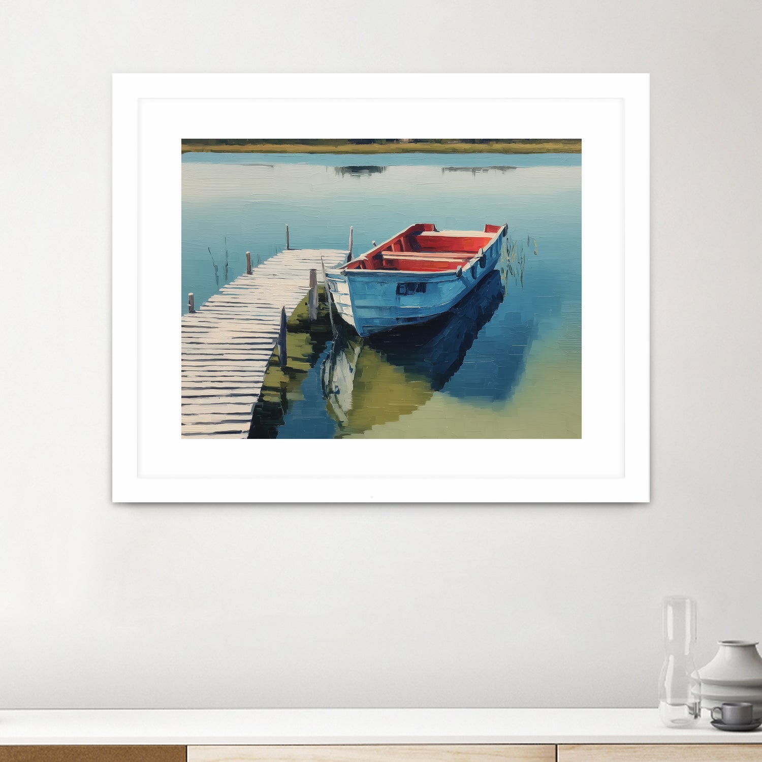 Mooring Place I by Paula Freeman on GIANT ART - transportation travel nautical/aeronautical