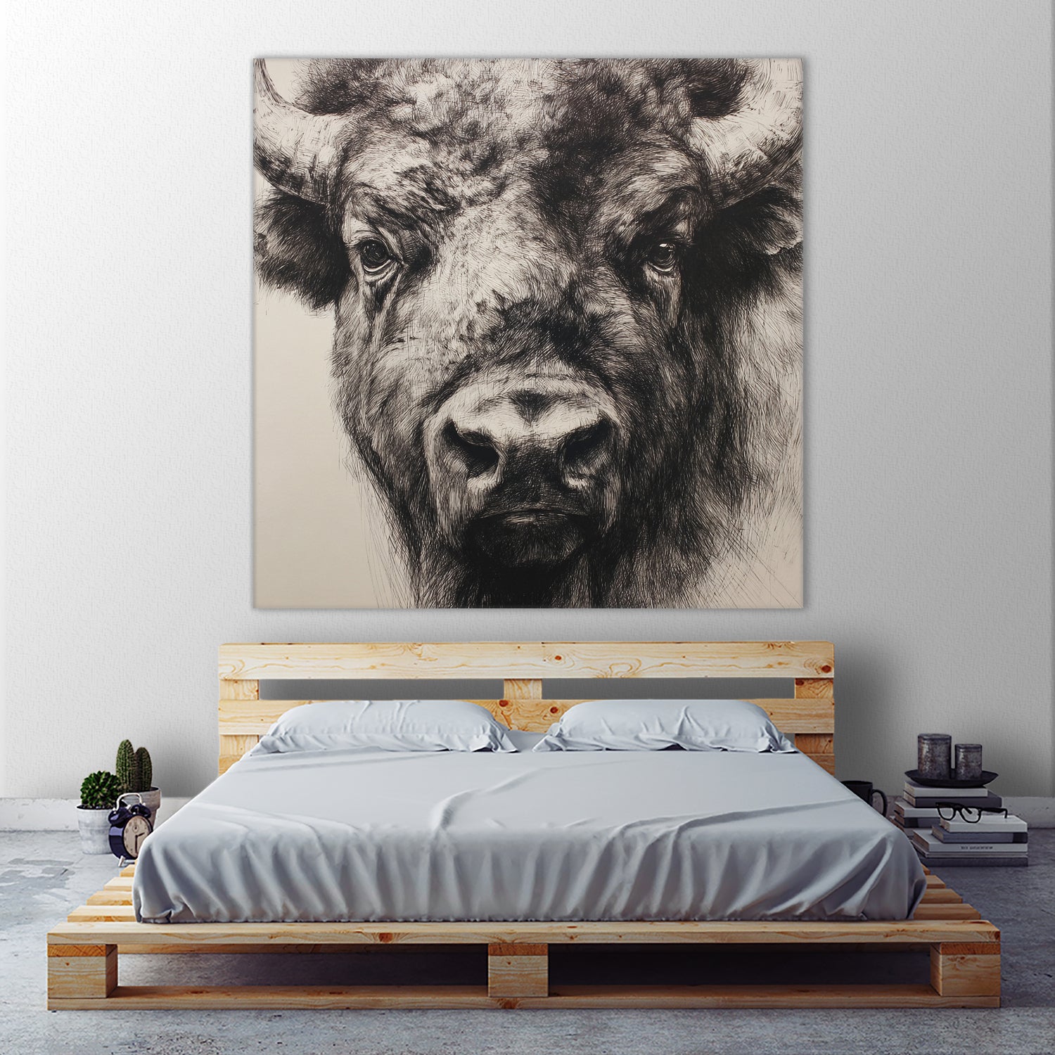 Western Plains Portrait I by Walker Noble on GIANT ART - animals nature horses