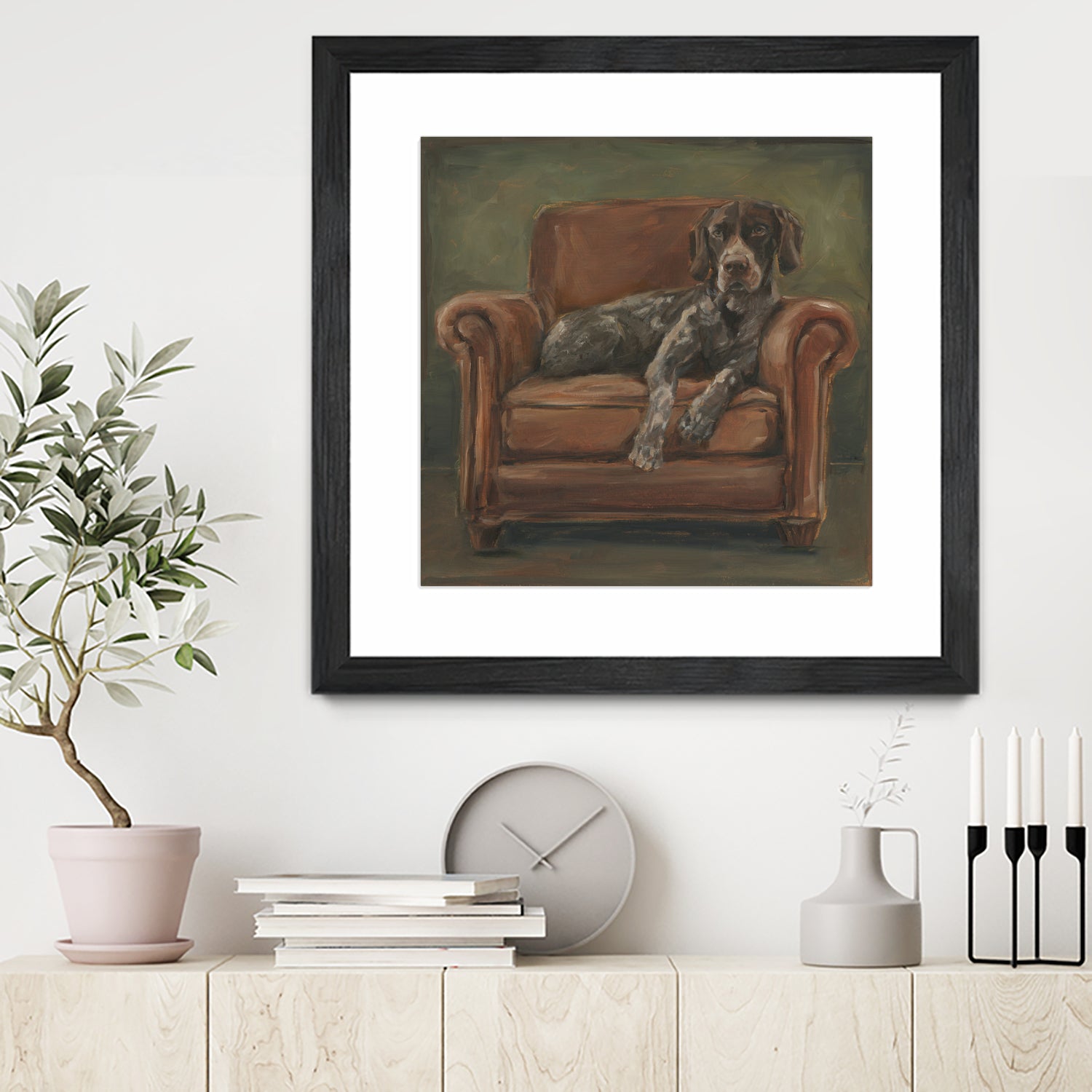 Hunting Lounge I by Ethan Harper on GIANT ART - animals nature pets