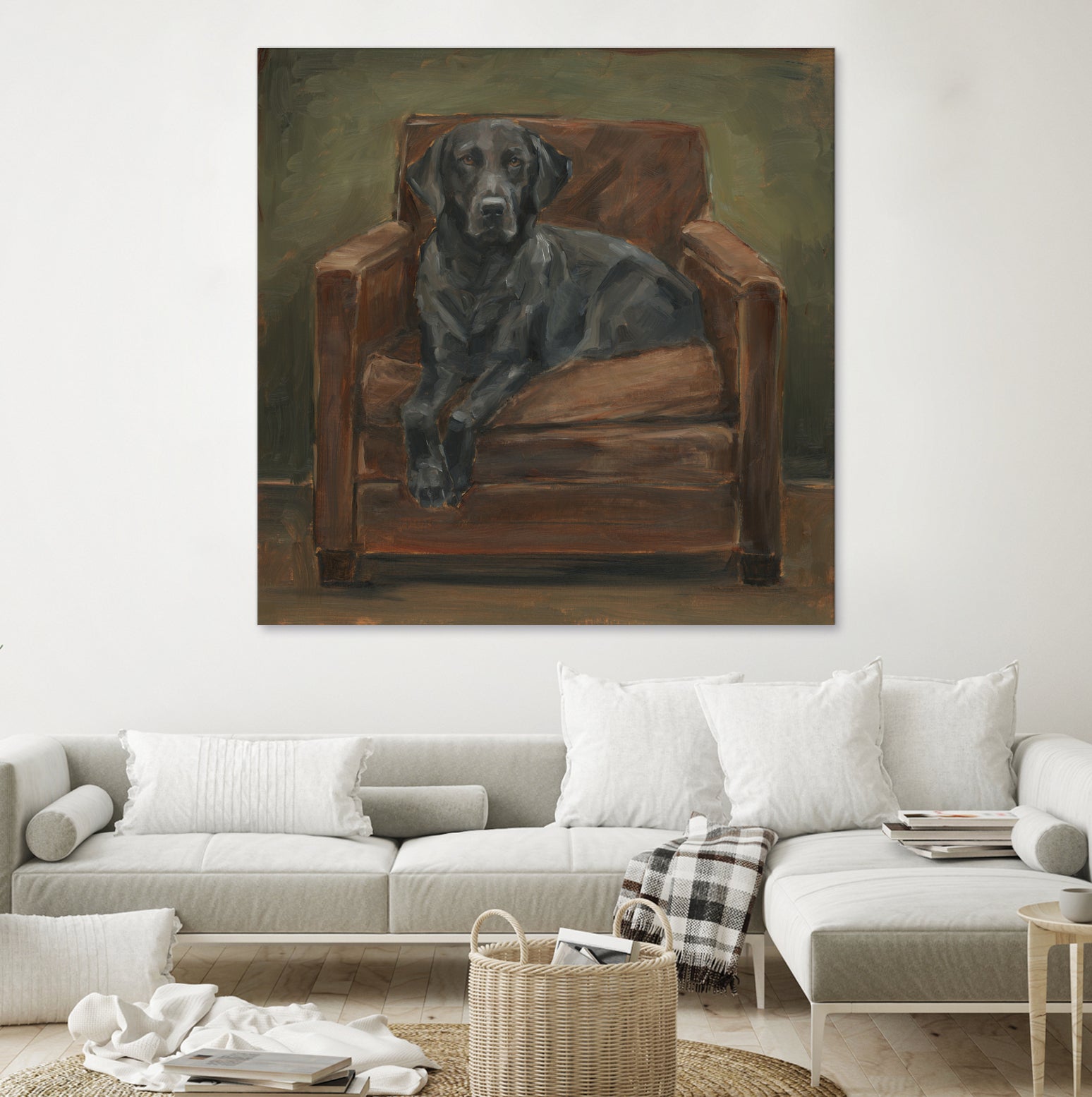 Hunting Lounge II by Ethan Harper on GIANT ART - animals nature pets