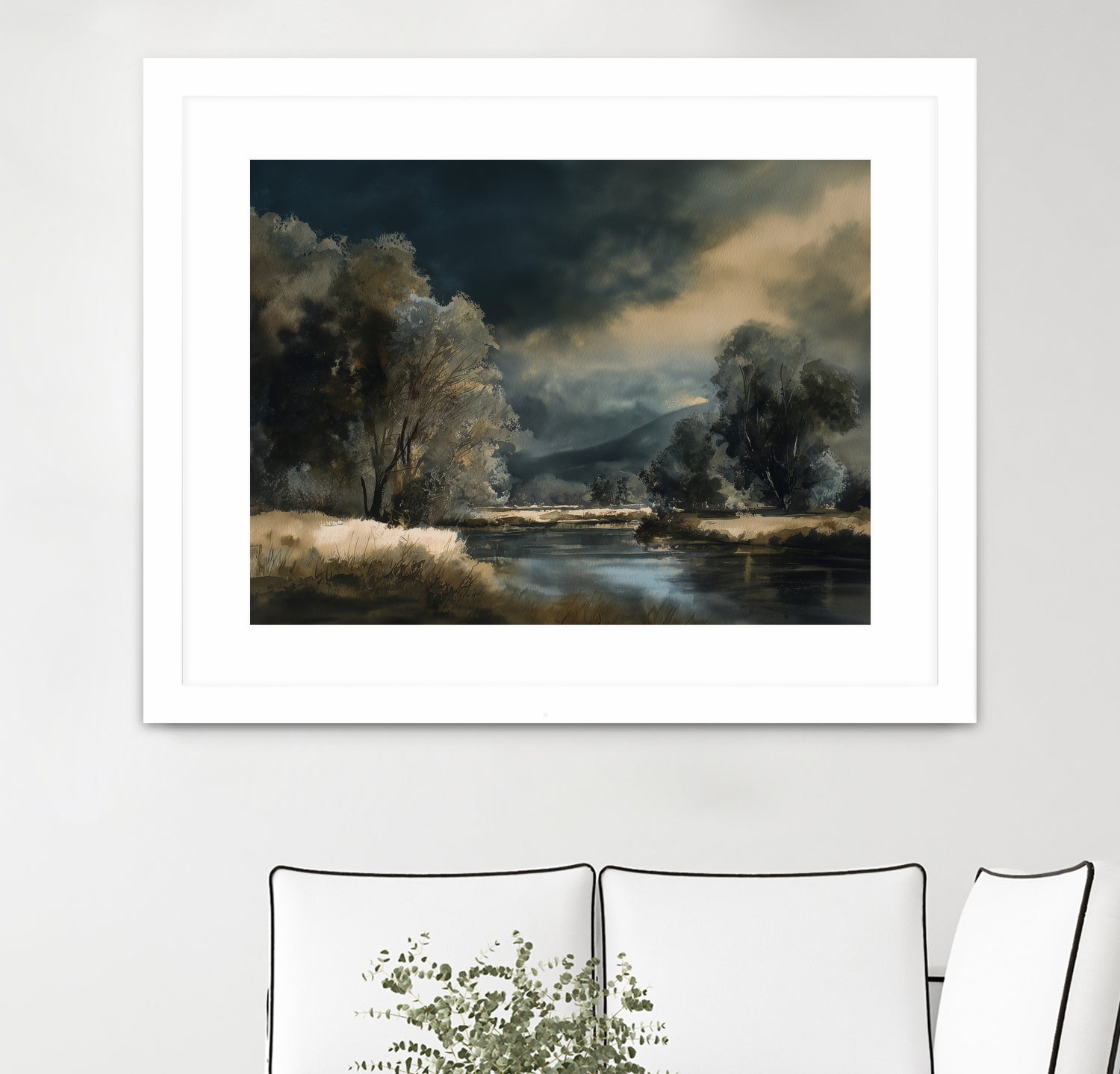 Dark Horizon I by Paula Freeman on GIANT ART - landscapes seascapes countryside