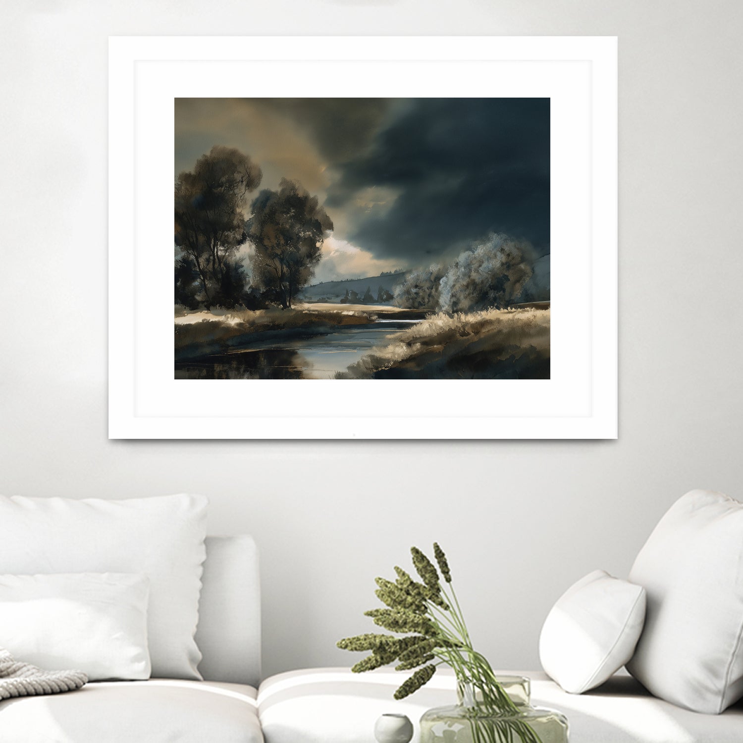Dark Horizon II by Paula Freeman on GIANT ART - landscapes seascapes countryside