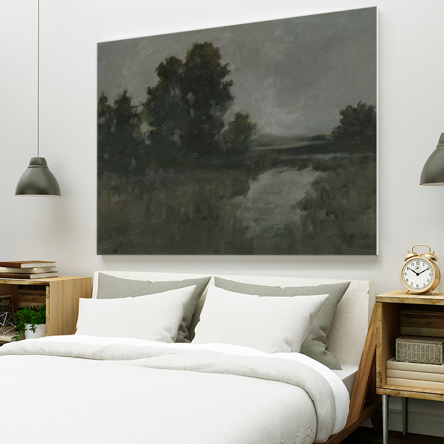 Moody Marsh I by Ethan Harper on GIANT ART - landscapes seascapes countryside