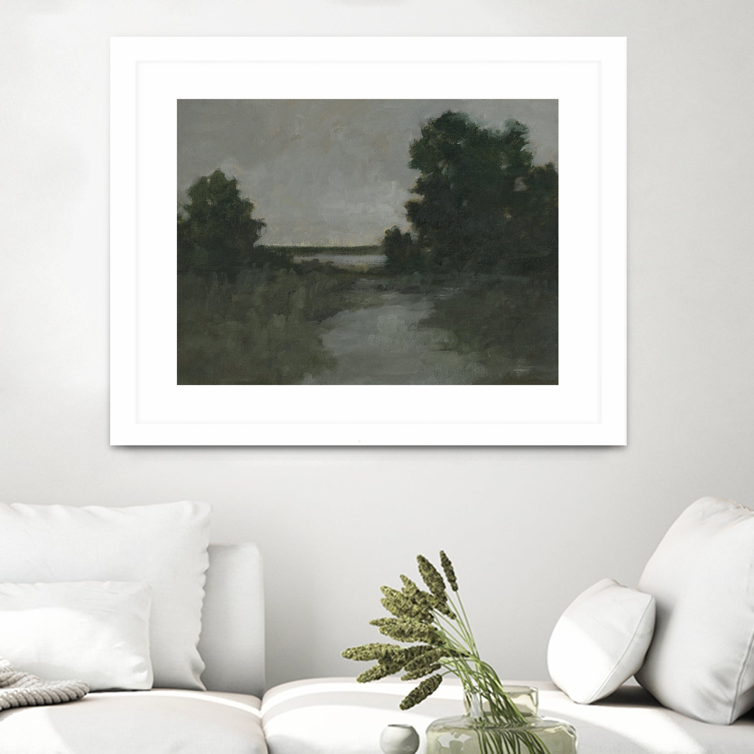 Moody Marsh II by Ethan Harper on GIANT ART - landscapes seascapes countryside