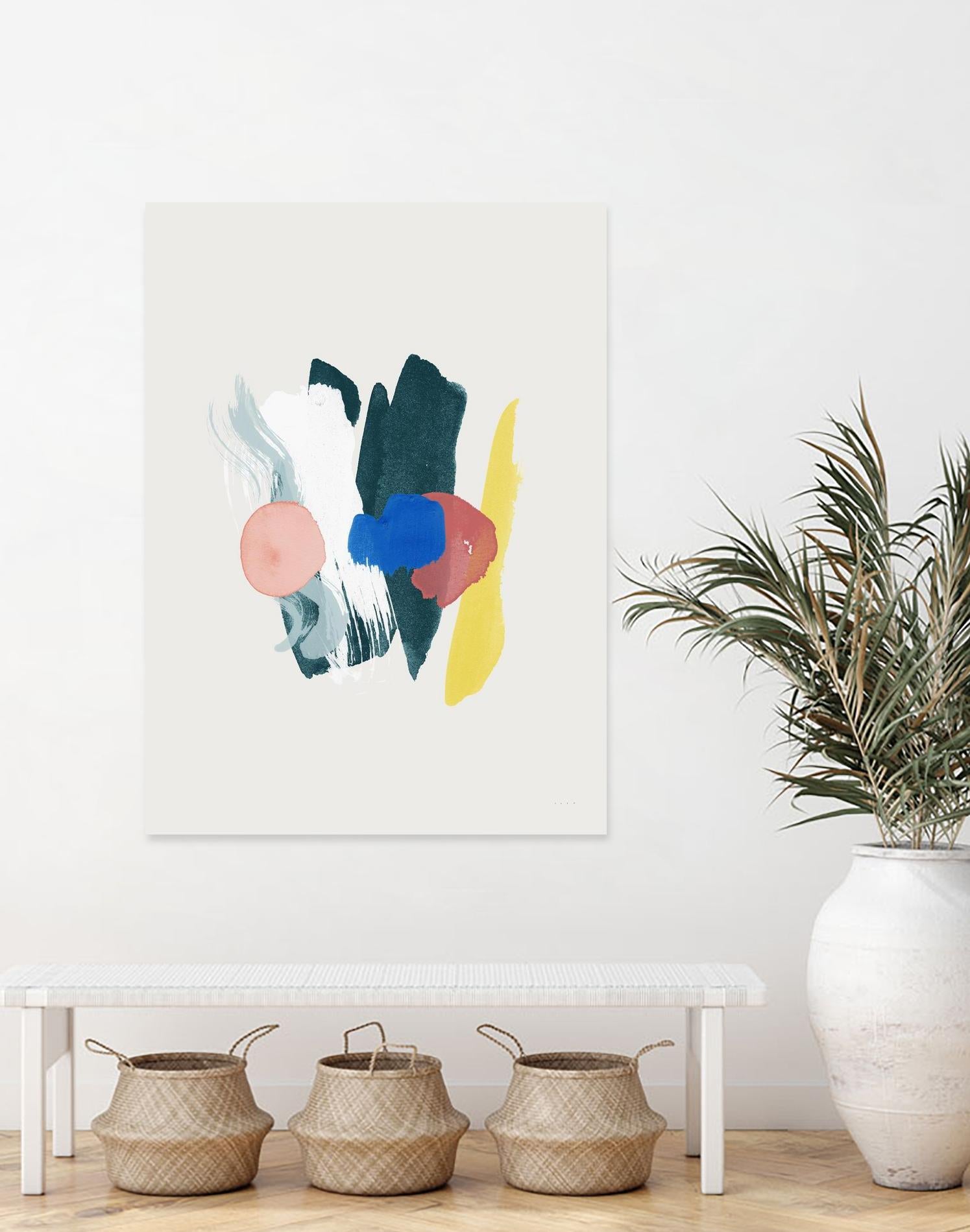 Euphoria by LEEMO on GIANT ART - pink abstract