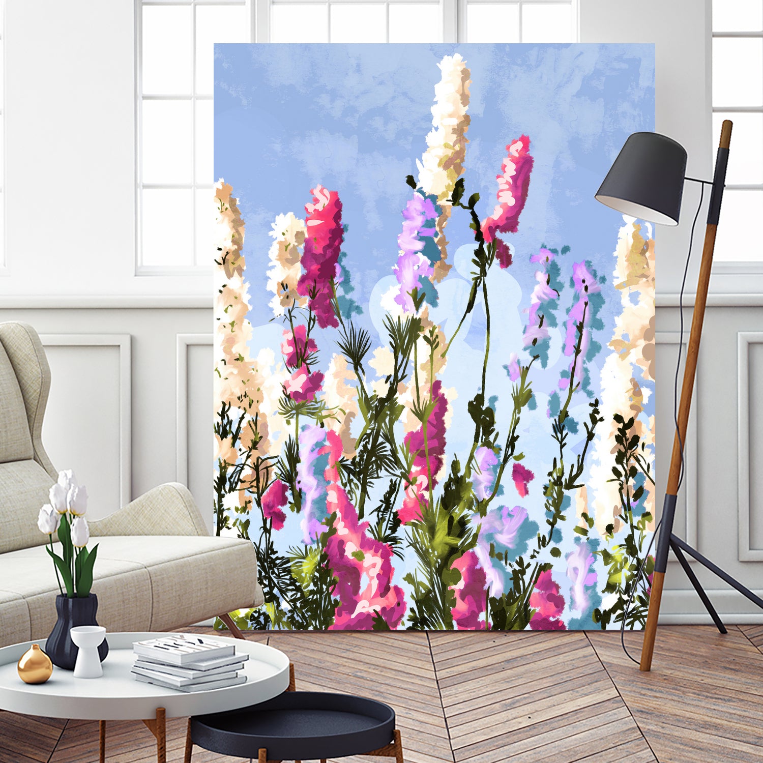 Positive mindset is everything by 83 oranges on GIANT ART - pink digital